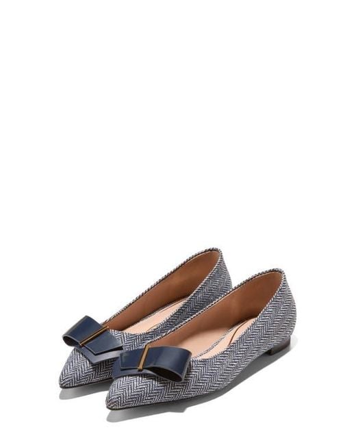Cole Haan Multicolor Felicia Bow Ballet Flat