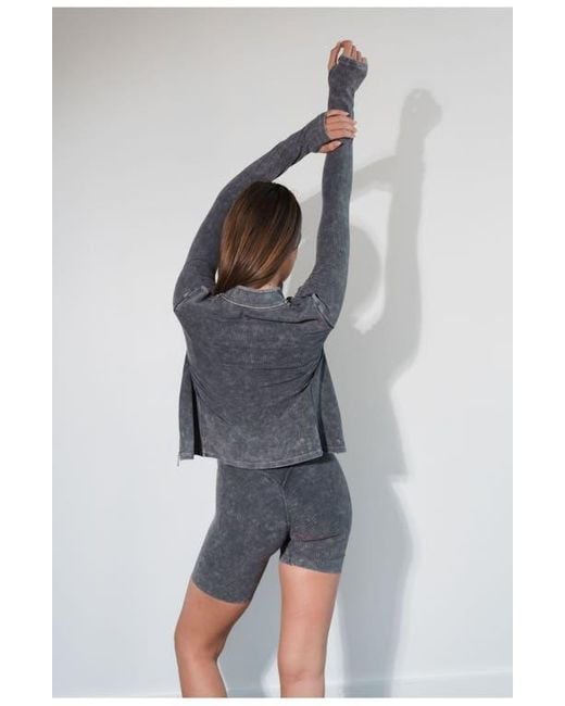 Vitaly Gray Cloud Ii Rib Basic Jacket