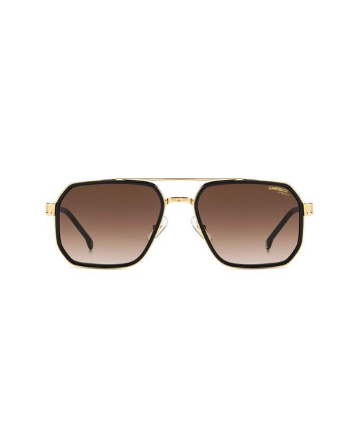 Carrera Multicolor 58mm Gradient Rectangular Sunglasses for men