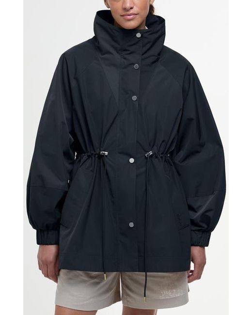 Barbour Blue Suri Check Showerproof Jacket