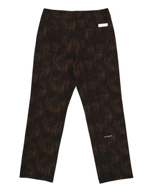 STUDENTS Black Lewis Pants for men