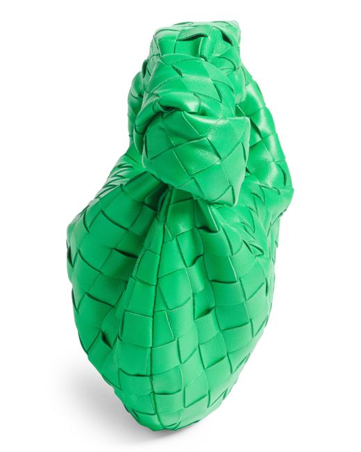 Bottega Veneta Green Mini Jodie Leather Hobo