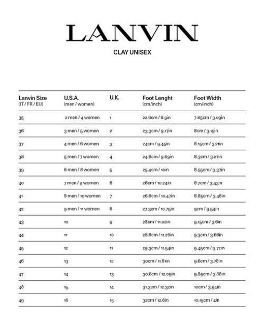 Lanvin Sneakers White