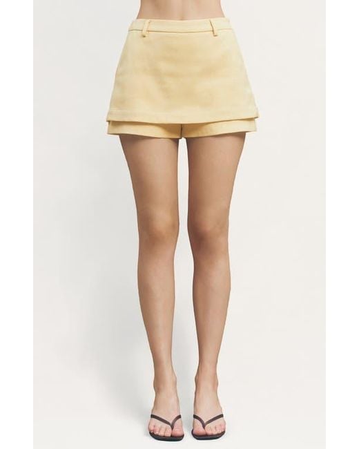 Maude Club Yellow Ruby Skort
