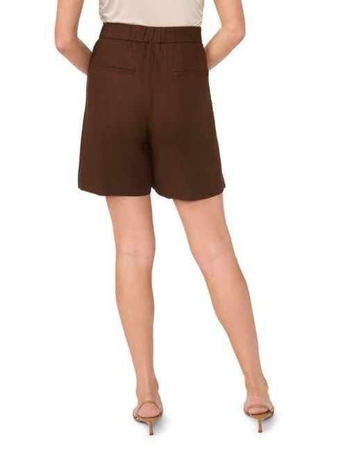 Halogen® Brown Tailored Shorts