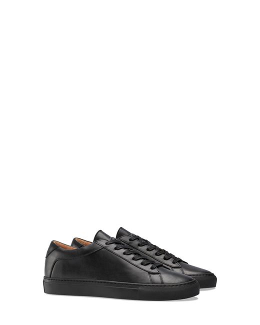 KOIO Capri Leather Sneaker in Black | Lyst