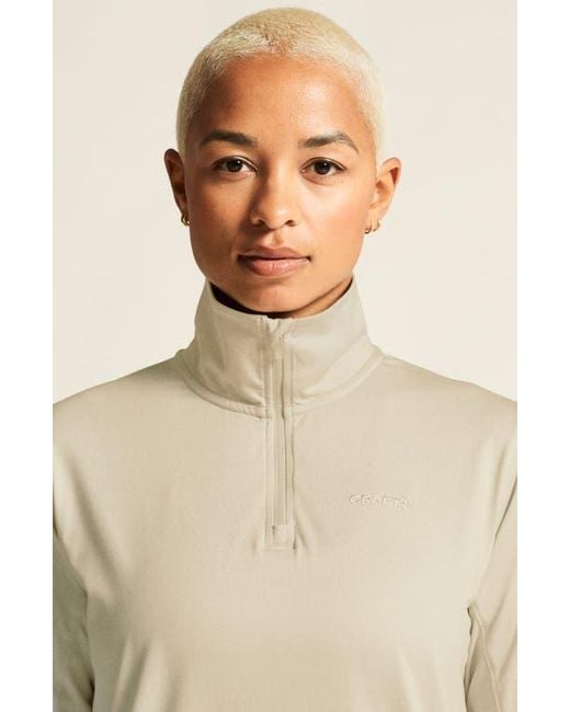 C.r.a.f.t Natural Flow Quarter Zip Pullover