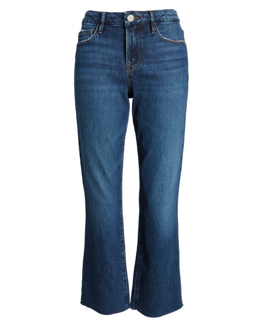 FRAME Le Crop Raw Hem Mini Bootcut Jeans In Hallam At Nordstrom Rack in  Blue | Lyst