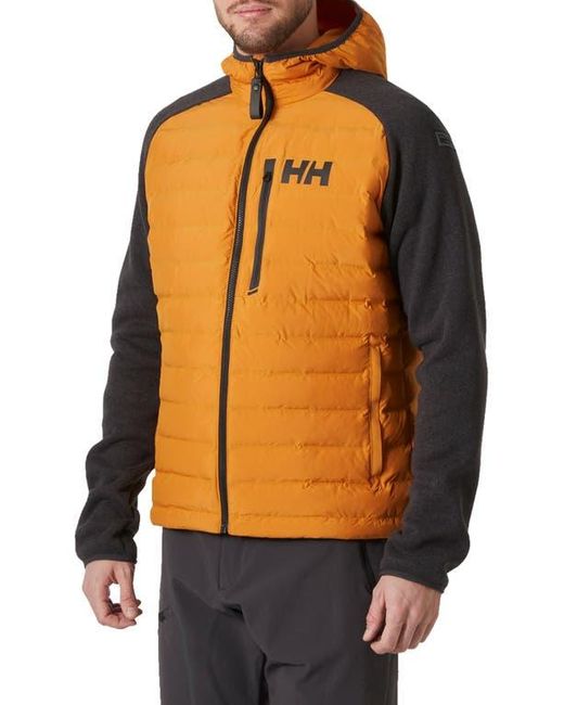 Helly Hansen Orange Arctic Ocean Hybrid Insulated Jacket for men