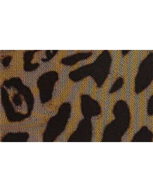 Princess Polly Sabetha Leopard Print Minidress in Brown | Lyst
