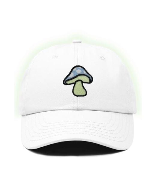 Alix White Mushroom Hat for men