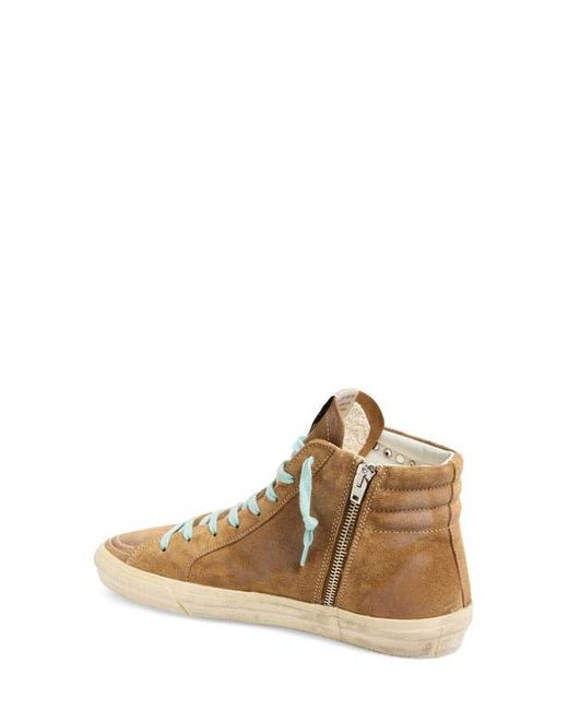 Golden Goose Deluxe Brand Natural Slide Classic High Top Sneaker