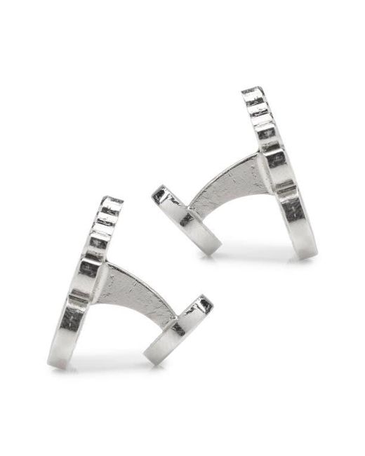 Cufflinks Inc. Metallic Olaf Action Cuff Links for men