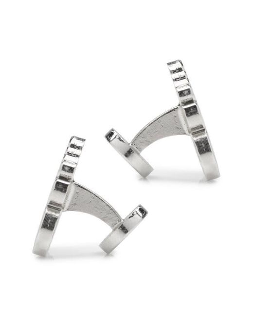 Cufflinks Inc. Metallic Olaf Action Cuff Links for men