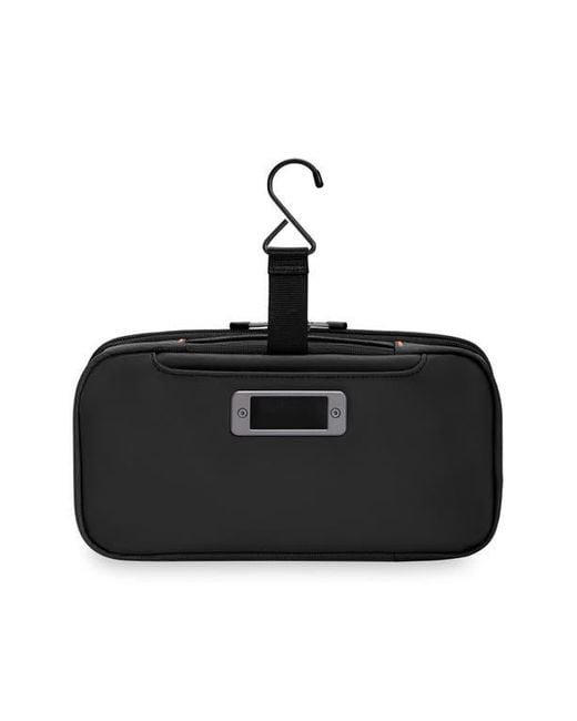 Briggs & Riley Black Zdx Hanging Toiletry Bag