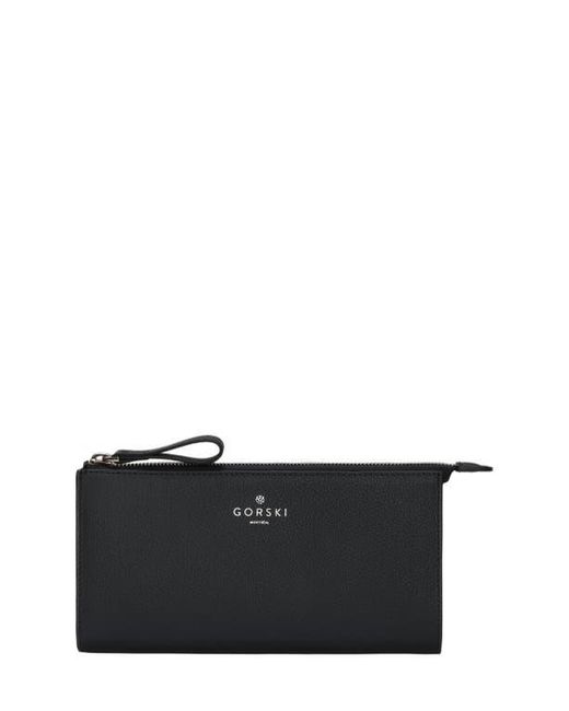 Gorski Leather Pouch in Black | Lyst