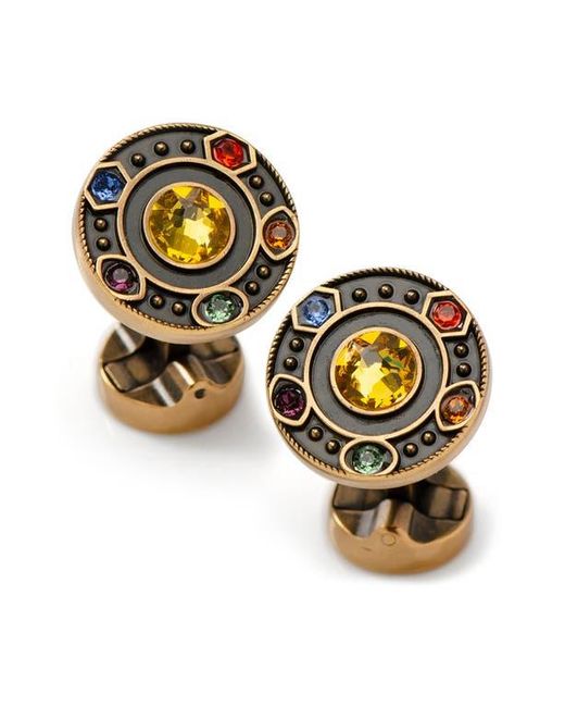 Cufflinks Inc. Metallic Infinity Stones Cuff Links for men