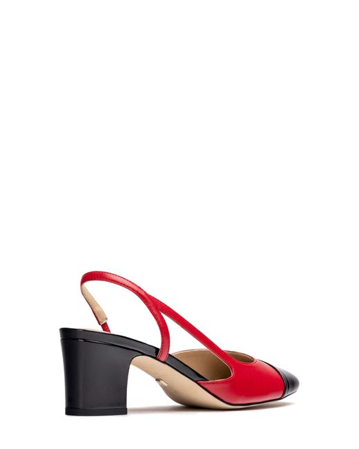 Jon Josef Red Daniela Slingback Pump