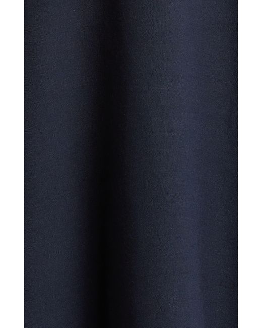 Nordstrom Blue Tie Keyhole Cover-up Midi Dress