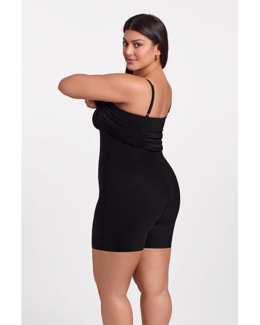 S3 Apparel Sculpting Shapewear Scoop Neck Cami Mini Dress in Black | Lyst S3 Apparel Sculpting Shapewear Scoop Neck Cami Mini Dress in Black | Lyst