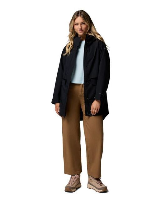 Columbia Black Amazerain 3L Shell Jacket