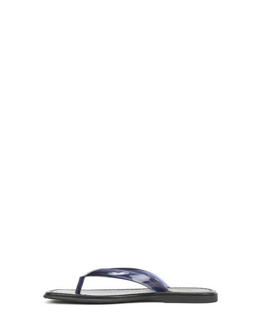 Veronica Beard White Clea Flip Flop