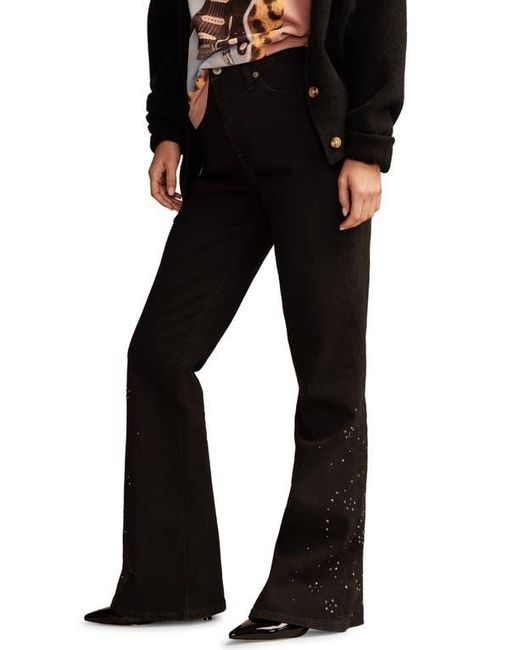 Lucky Brand Black Lucky Legend Stevie High Waist Flare Jeans