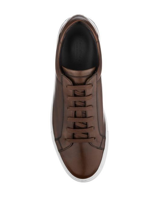 To Boot New York Brown Sierra Lace-up Sneaker for men