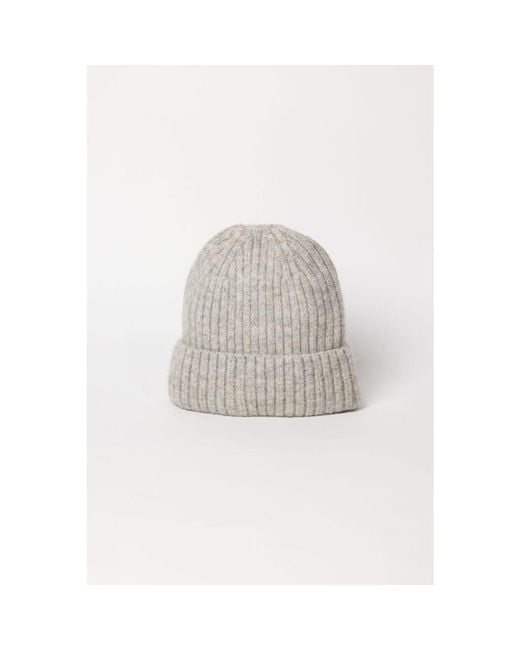 Hat Attack White Key Beanie