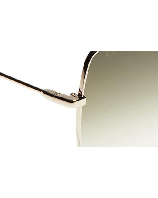 DIFF Multicolor Iris 59Mm Gradient Square Sunglasses