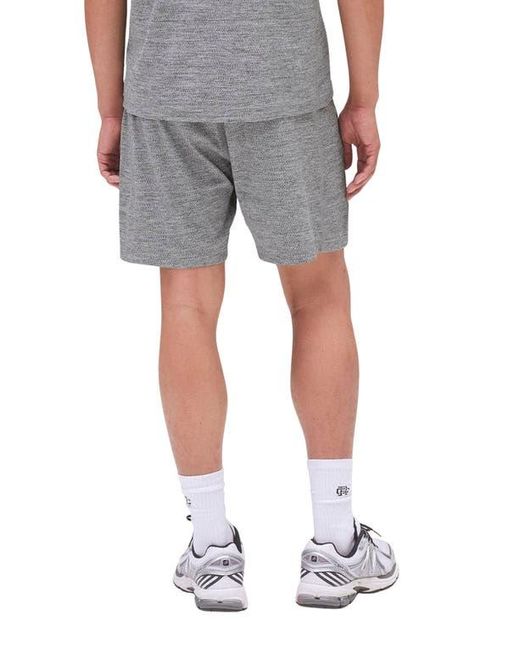 Reigning Champ Gray Solotex Mesh Tiebreak 7-Inch Shorts for men