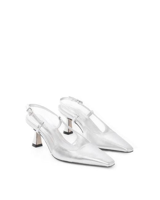 Maguire White Bahia Pump