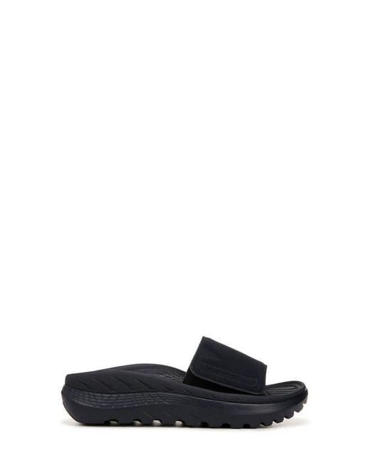 Vionic Black Rejuvenate Slide Sandal
