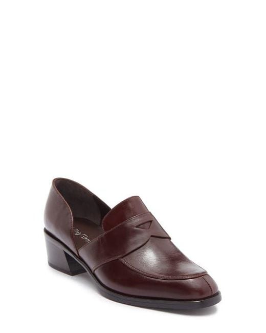 Jeffrey Campbell Brown Empirical D'Orsay Penny Loafer