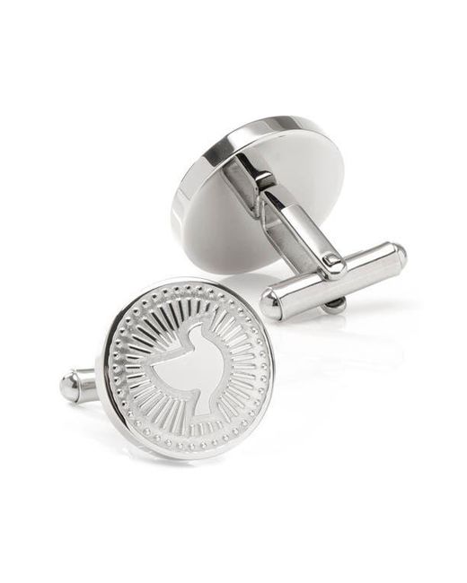 Cufflinks Inc. Metallic Dove Radial Cuff Links for men