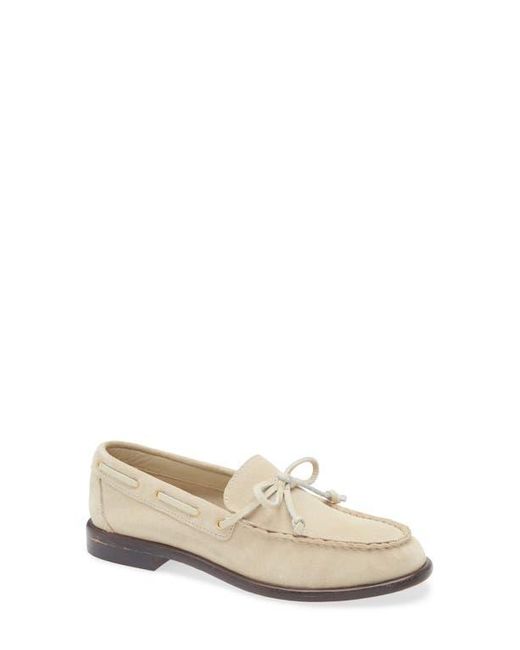 Rag & Bone White Carter Boat Shoe