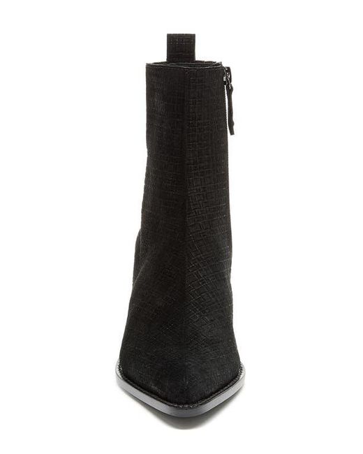 Kelsi Dagger Brooklyn Black Milly Pointed Toe Bootie