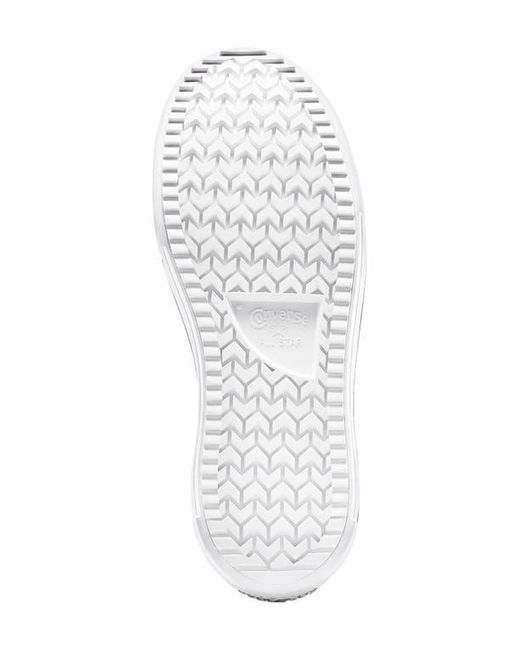 Converse White Gender Inclusive Chuck Taylor All Star Lift Double Stack Low Top Platform Sneaker