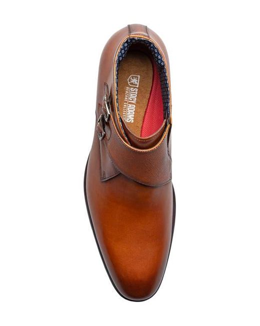 Stacy Adams Brown Kaius Double Monk Strap Boot for men