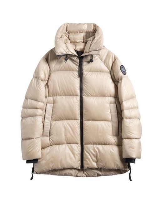 Canada Goose Natural Cypress Water Repellent Packable 750 Fill Power Down Puffer Jacket