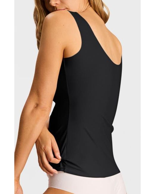 Commando Black Stretch Cotton Tank