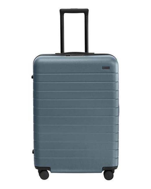 AWAY Blue The Medium Flex Suitcase