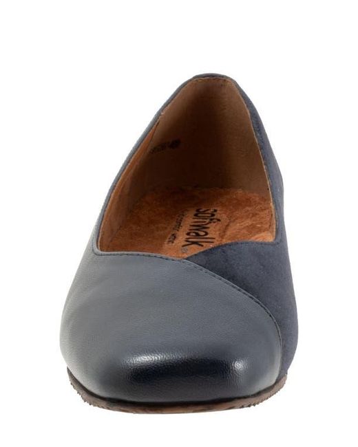 Softwalk® Blue Vina Flat