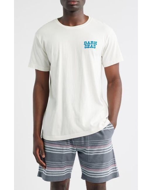Dark Seas White A Little Different Logo Graphic T-Shirt for men