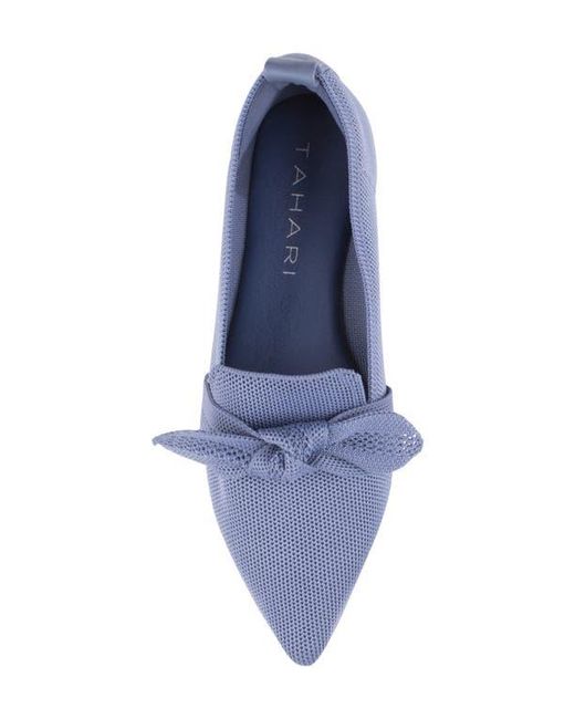 Tahari Blue Venice Flat