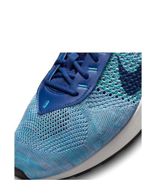 Nike Air Max Flyknit Racer Sneaker in Blue for Men | Lyst
