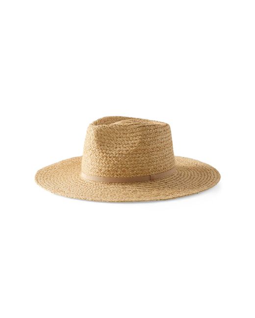 Haven Well Within Natural Raffia Fedora