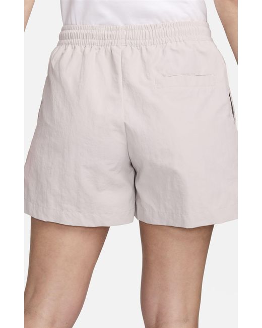 Nike White Sportswear Everything Wovens Water Repellent Mid Rise 5-inch Shorts