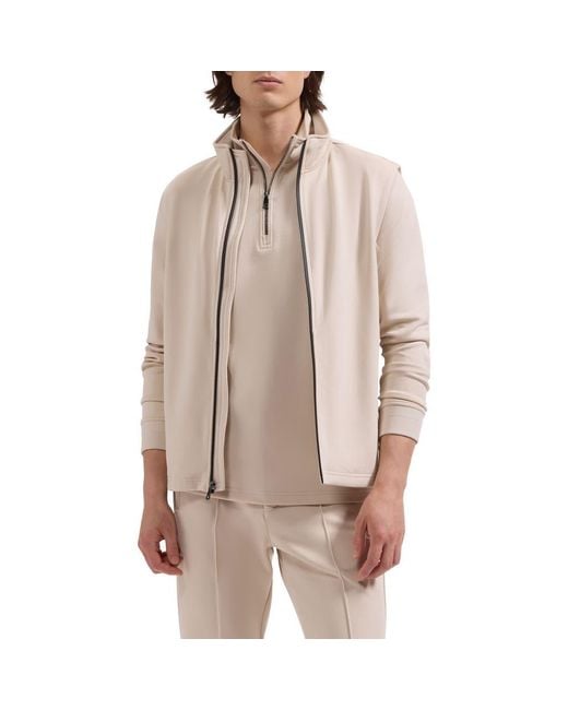 Bugatchi Brown Soft Touch Tech Vest for men