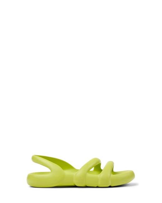 Camper Green Kobarah Slingback Flat Sandal